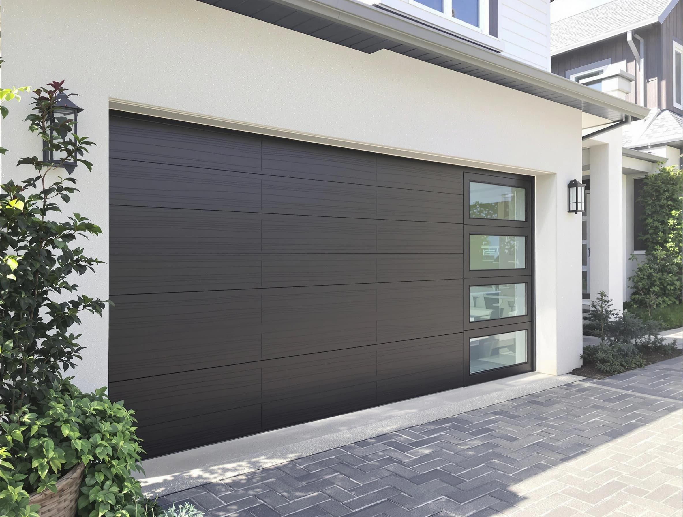 Custom garage door installation by Frederick Garage Door Repair in Frederick