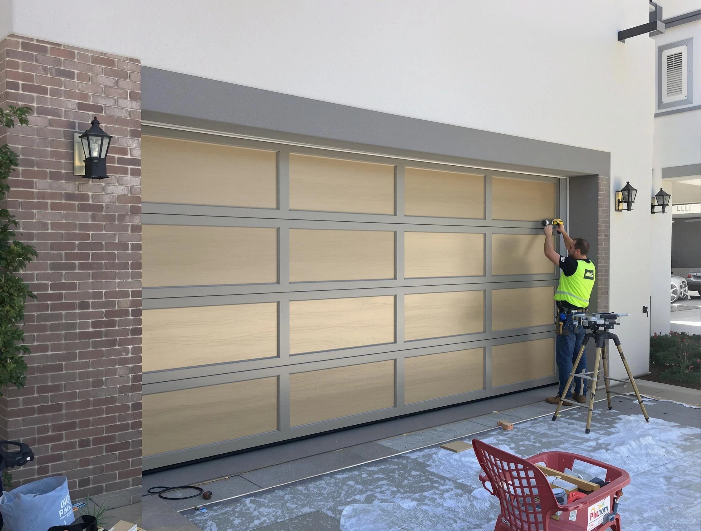 Garage door replacement service by Frederick Garage Door Repair in Frederick