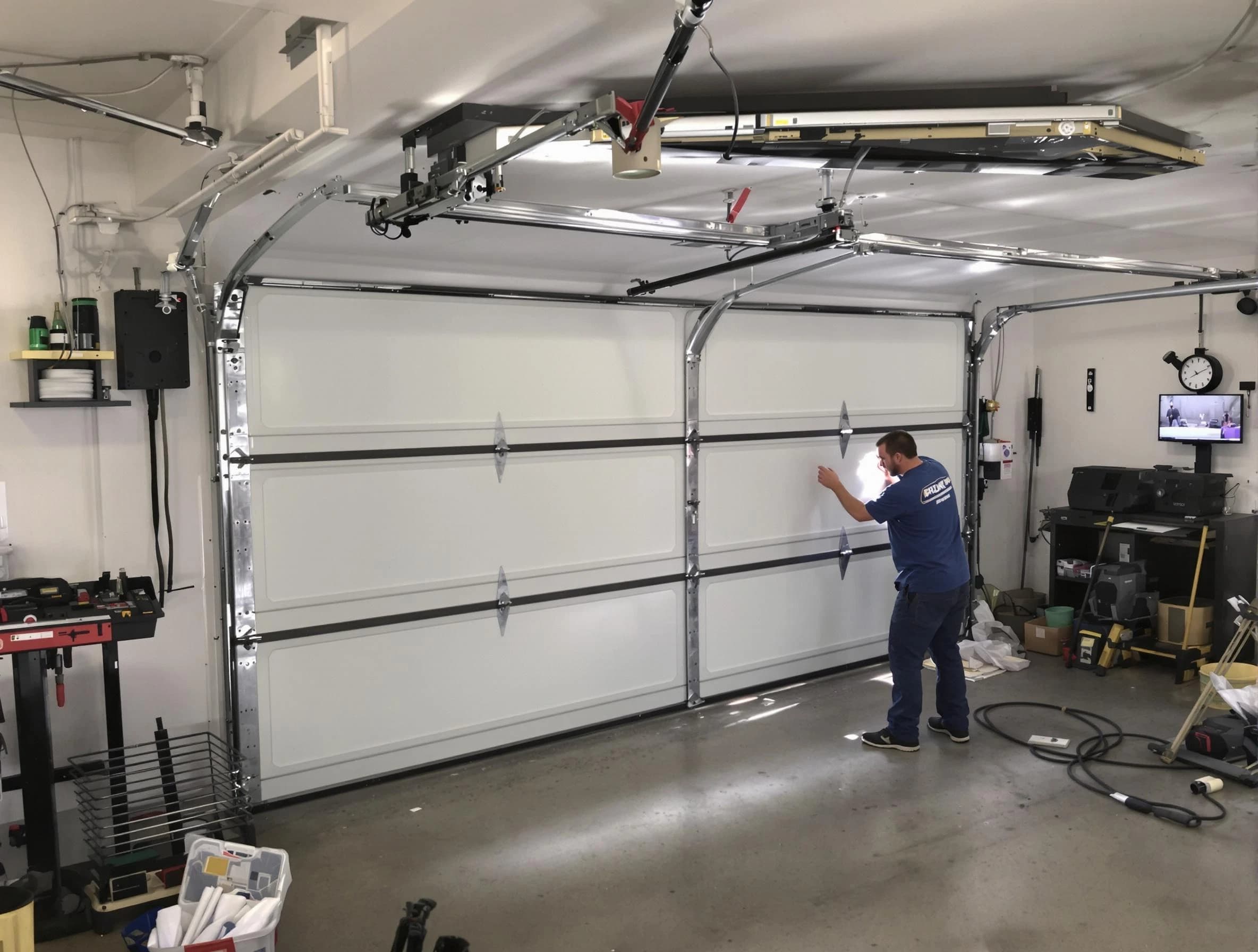 Professional garage door repair service by Frederick Garage Door Repair in Frederick