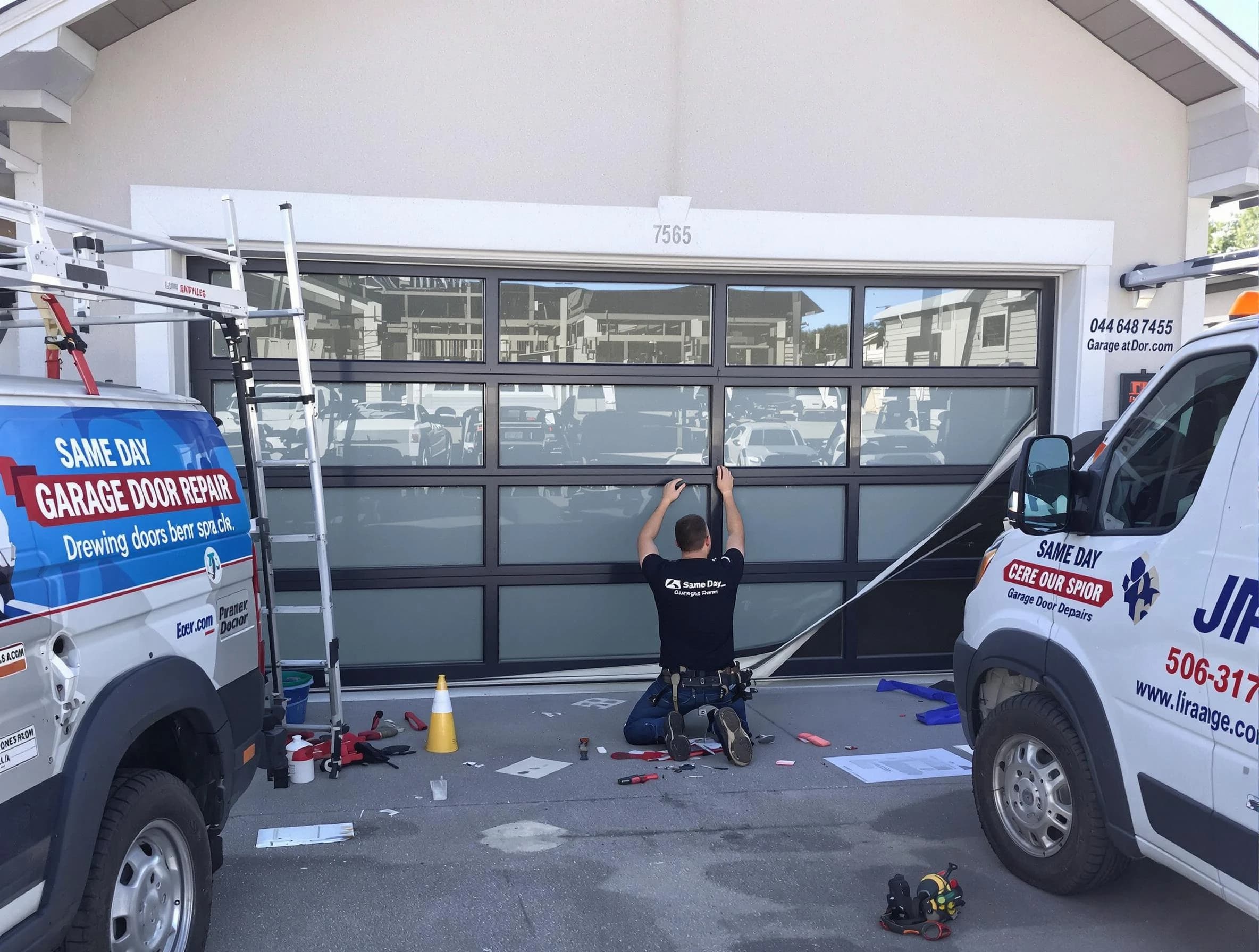 Frederick Garage Door Repair providing same-day garage door repair in Frederick