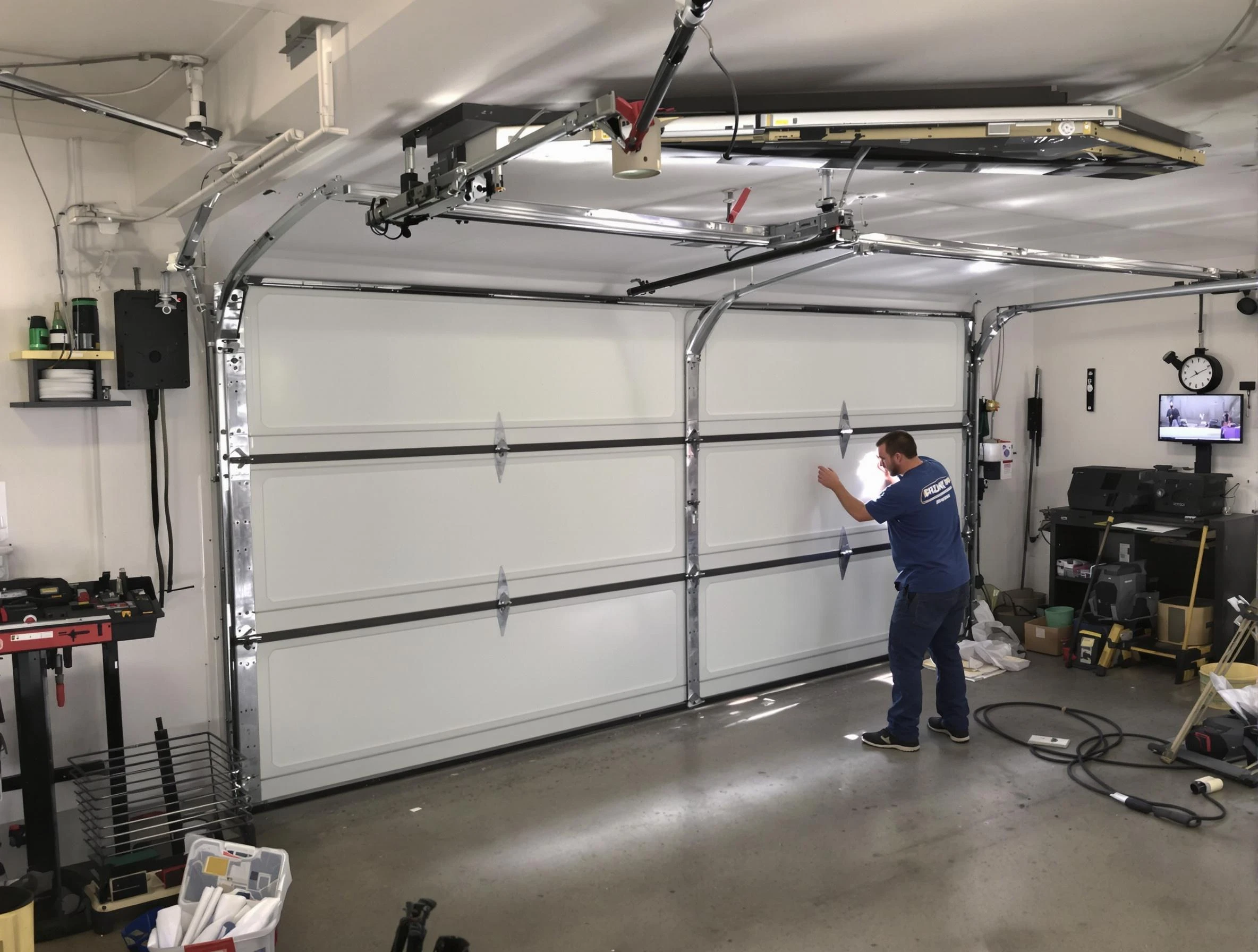 Professional garage door repair service by Frederick Garage Door Repair in Frederick