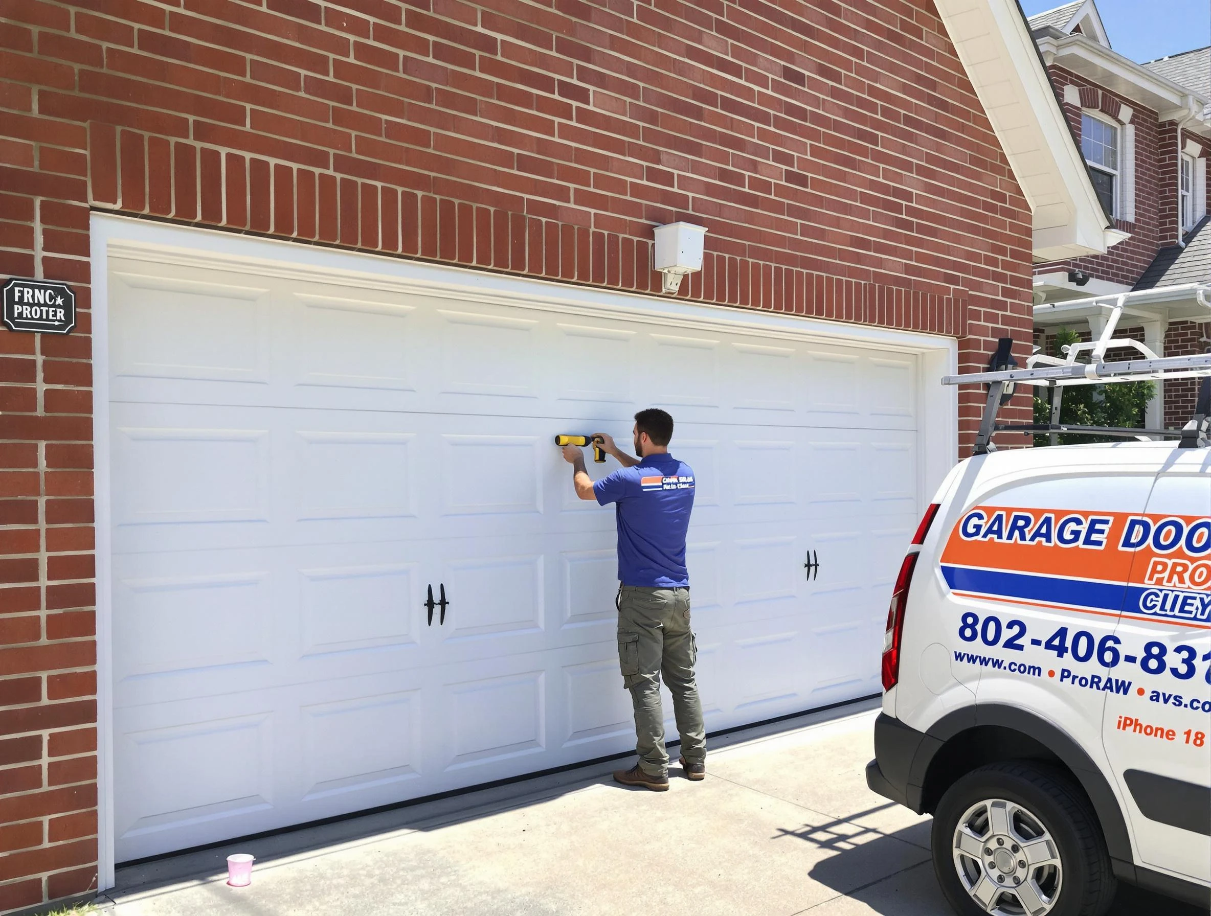Local garage door repair service by Frederick Garage Door Repair in Frederick